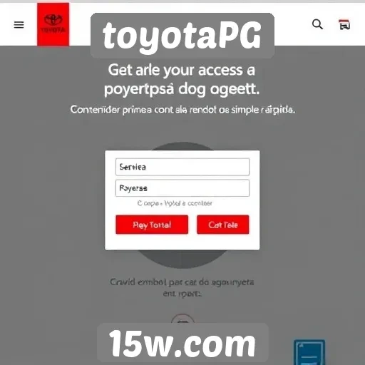 Como acessar o toyotaPG e criar uma conta